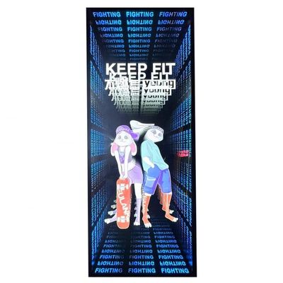 Acryl 3D neon borden kleurrijk op maat gemaakt product voor Abyss Magic Mirror Reclame