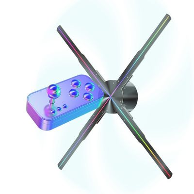 3D-hologram-fandisplay met 1800 helderheid en MP4/AVI/RMVB/GIF/JEPG/PNG/MKV-formaat