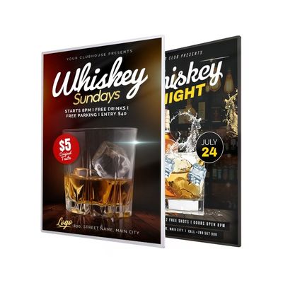 Indoor A4 A1 A2 A3 achtergrondverlichting Wandmontage Filmpromotie Posterhouder Led Menu Light Box