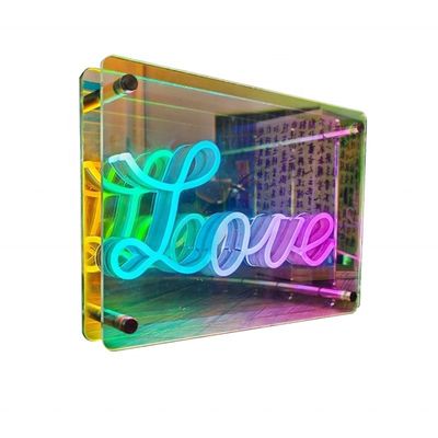 Custom LED Letter Sign Logo Text Frame voor binneninstallatie Schroefbouten bevestigen/hangen