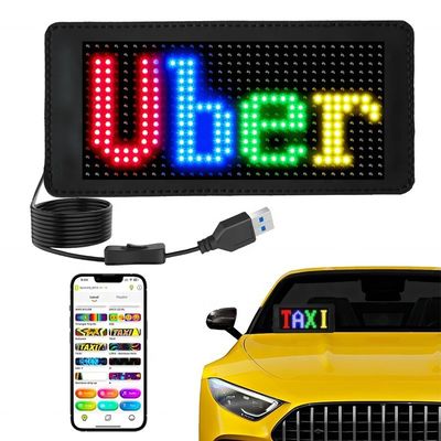 Bewegende RGB-kleurmatrix-LED-scherm voor voertuigreclamebehoeften
