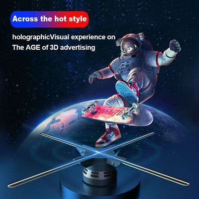2024 Technologie 65cm 4 Blades 3D Hologram Display Fan voor Indoor Holographic Display