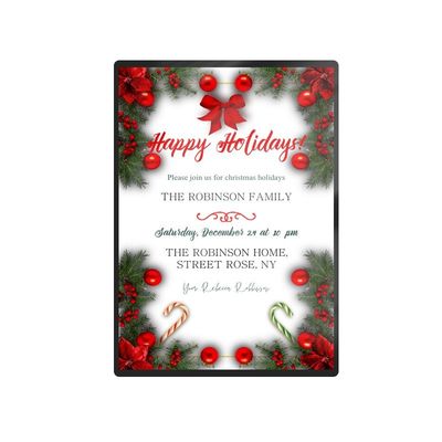 Indoor Customized Aluminium Hanging Frame Ultra Slim LED Light Box voor menu display