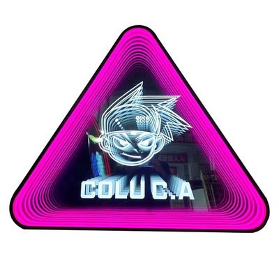 Acryl 3D LED Track Channel Letters Neon Mirror Infinity LED Sign Lighting