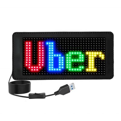 Ontwerp Taxi Achterruit Digitaal Display App Control Led Advertising Billboard Screen