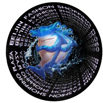 Delicate dynamische videoweergave Reclamelichtbakken Hologram Fan Abyss Mirror