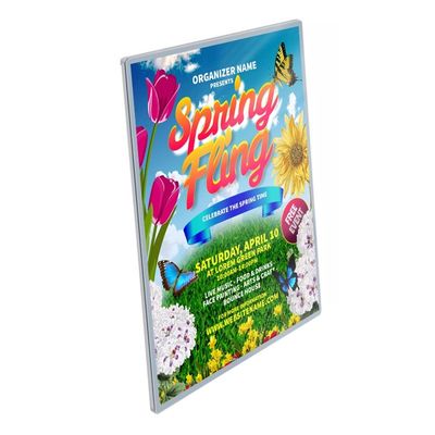A3 Desktop Advertising Light Box Acrylische flitsende LED-lamp Tafelmenu kaart display