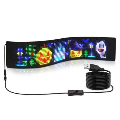 Wifi App Display Voertuig Montage Taxi Auto Achterruit Led Advertentie Billboard Scherm