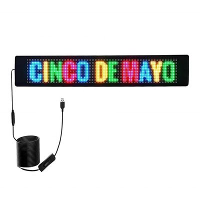 Contrastverhouding ≤1/10000 Bluetooth Control LED Matrix Panel voor gepersonaliseerde graffiti