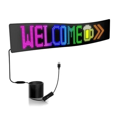 390x107/672x122/390x187/672x218mm LED-bord voor auto's App Control Flexibel LED-matrixpaneel