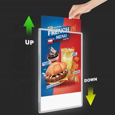 Bestel LED-achtergrondverlichting Aluminium frames voor affiches en borden 12V/1a-5W Energieverbruik