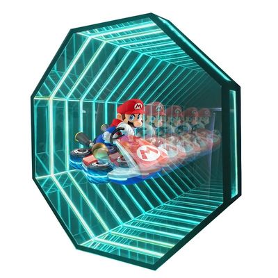 3D LED Hologram Fan Abyss Mirror Billboard Het ultieme advertentie-instrument