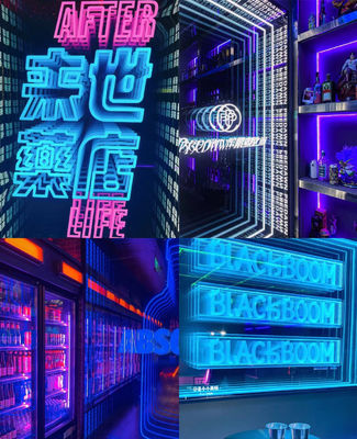 3D LED Hologram Fan Abyss Mirror Billboard Het ultieme advertentie-instrument