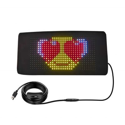 Indoor LED Digital Signage Window Car Advertising Light met USB/5V LED Matrix Panel