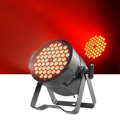 Waterdicht 54*3w RGB 3in1 Led Par Can 64 RGBW Wandwasser Light Dmx voor bruiloftsfeesten