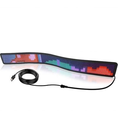 Aanpasbaar LED-winkelwagenbord met app-besturing 5mm Pixel Pitch Panel Grootte 672x122mm