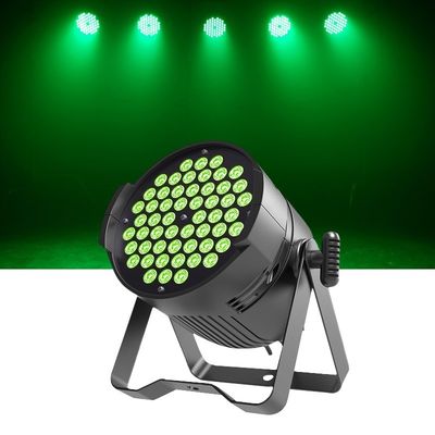 54x3w Rgbw Led Stage Lamps Privé Model Dmx Was 3in1 Par Licht Aluminium voor bruiloft