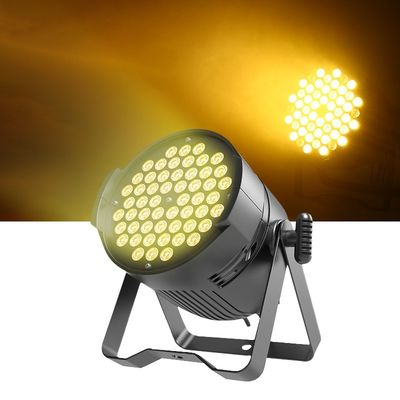 50000 uur werktijd 54 Parcan Stage Dmx Led Light voor buitenvoorstellingen