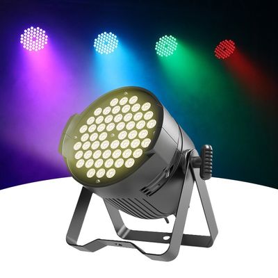 54*3W 3-in-1 LED Par DMX verlichtingsapparatuur voor bruiloft feest podium licht prestaties