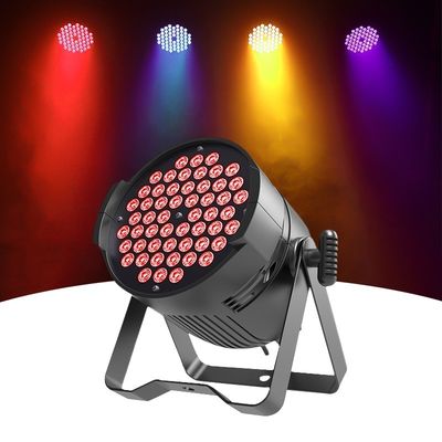 Stadium LED-licht Party Parilicht Rgb 54 * 3w 3in1 Led Par kan DJ Disco Party-uitgang aansteken