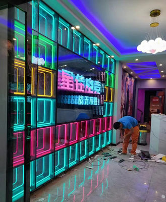 3D Hologram Abyss Mirror Light LED Streps Lichtbron voor Definitie Projectie Mapping