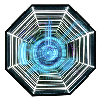 Play Store Teken Reclame Promotie 3D Hologram Projector met Acryl Spiegels