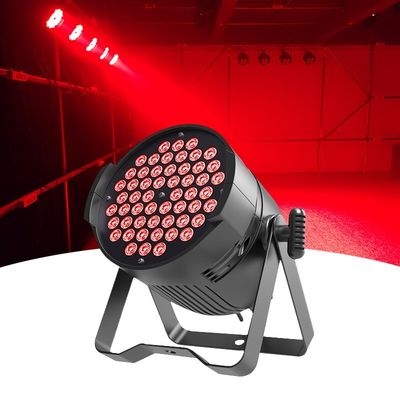 Professionele podiumverlichting 54*3w LED Par Light met DMX-besturing en geluidsactivering