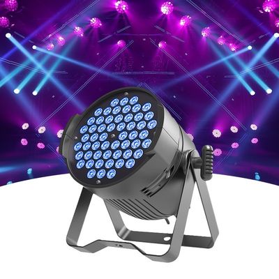 54*3w LED-parlicht voor podiumverlichting Gecontroleerd door DMX en AC100-240V-invoerspanning