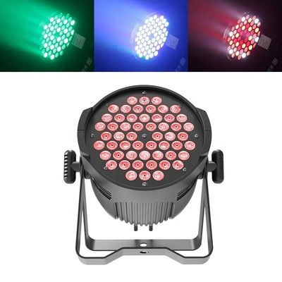 54pcs*3W Led Par Can Uplight Stage Lights met RGB/RGBW Kleurmengsel en DMX Control
