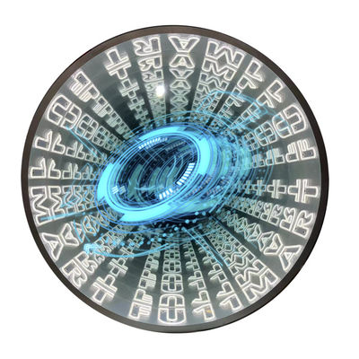 300000 uur werktijd Levensduur 3D LED Infinity Mirror met hologramventilator en afstandsbediening