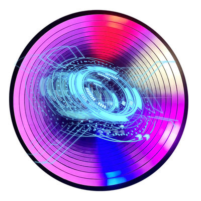 3D Hologram Abyss Layer Mirror Kleurrijk en aangepast met LED-strips Lichtbron
