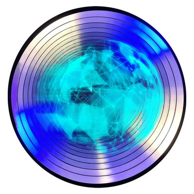 Outdoor Reclame Hologram Fan met aangepaste LED-strips en Abyss Layer Effect
