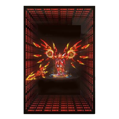 AC stroomvoorziening LED ventilator Infinity Mirror Track Channel Letters voor 3D-hologramdisplay