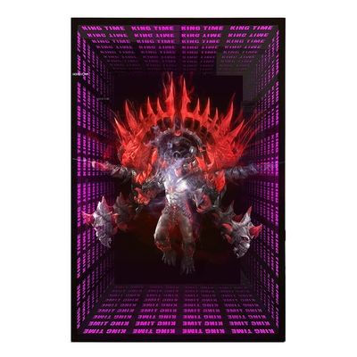 MirrorInfinity Mirror 3D LED met acryl letters en hologram 3D effect
