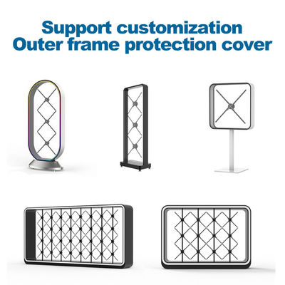 Splice Function 1800 Helderheid LED-ventilator 3D-hologramprojector voor wanddisplay