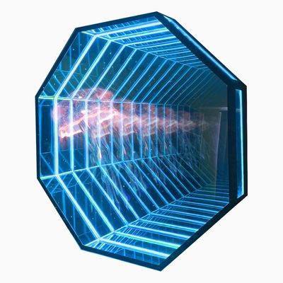 Delicaat aangepast LED-spiegelbord met 3D-hologram en 300000 uur levensduur