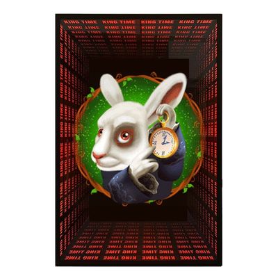 Hologram 3D Abyss Mirror LED Lamp 300000 uur Werktijd voor muurprojectie