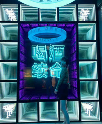 LED-strips Lichtbron Custom Designs voor 3D Hologram Magic Infinity Mirror Light Box
