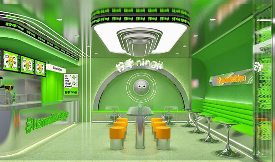 LED-strips Lichtbron Meerlagige spiegel Holographische ventilator met 12V-invoerspanning