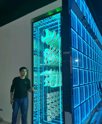 Verbeter uw reclame met aangepaste Infinity LED Lettering 3D Hologram Display Fan