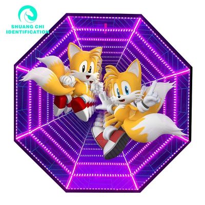 50 C Werktijd 300000 uur Hologram 3D LED dansvloer voor nachtclub bar