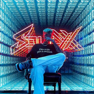 DC 12V stroomverbruik Custom Design Infinity Effect Neon Sign voor wanddecoratie