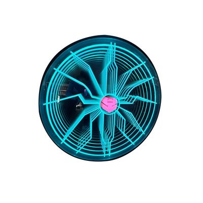 Gepersonaliseerd roestvrij staal infinity mirror neon bord voor winkelversiering 2024