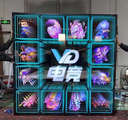 3D-LED-bedrijfsbord van roestvrij staal voor Melaleuca
