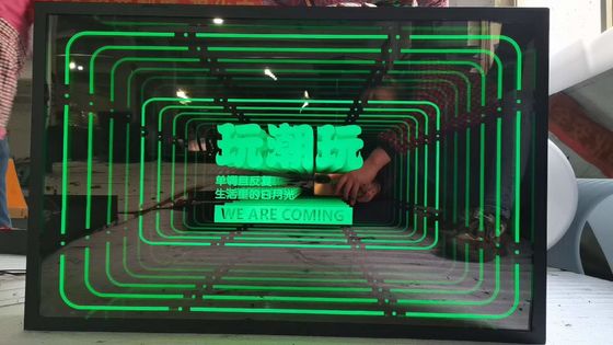 Slaapkamer Decoratie Delicaat Art Deco Wandborden Met LED Infinity Mirror