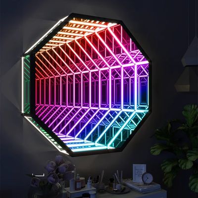 Slaapkamer Decoratie Delicaat Art Deco Wandborden Met LED Infinity Mirror