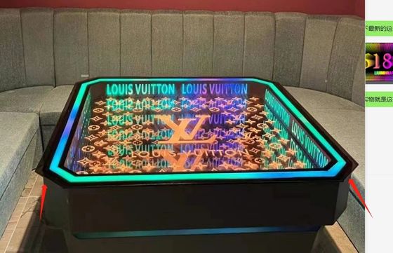 Neonlampen Infinity Mirror Abyss Mirror Custom Design voor feestje Home Decor Indoor