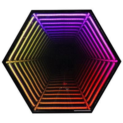 Kleurrijk aangepast 3d Magic Infinity Mirror Multilayer Neon Sign