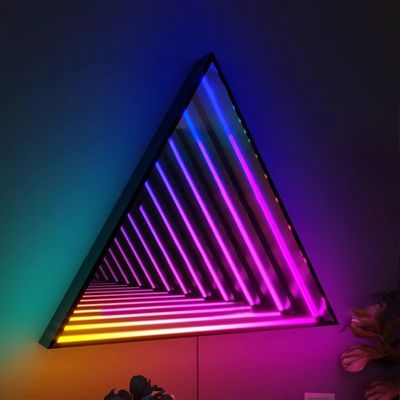 Kleurrijk aangepast 3d Magic Infinity Mirror Multilayer Neon Sign