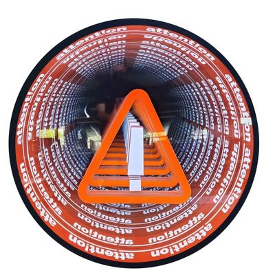 3D Abyss Mirror Neon Acrylische lichtgevende letters met Neno lichten Delicate Custom Size Shape